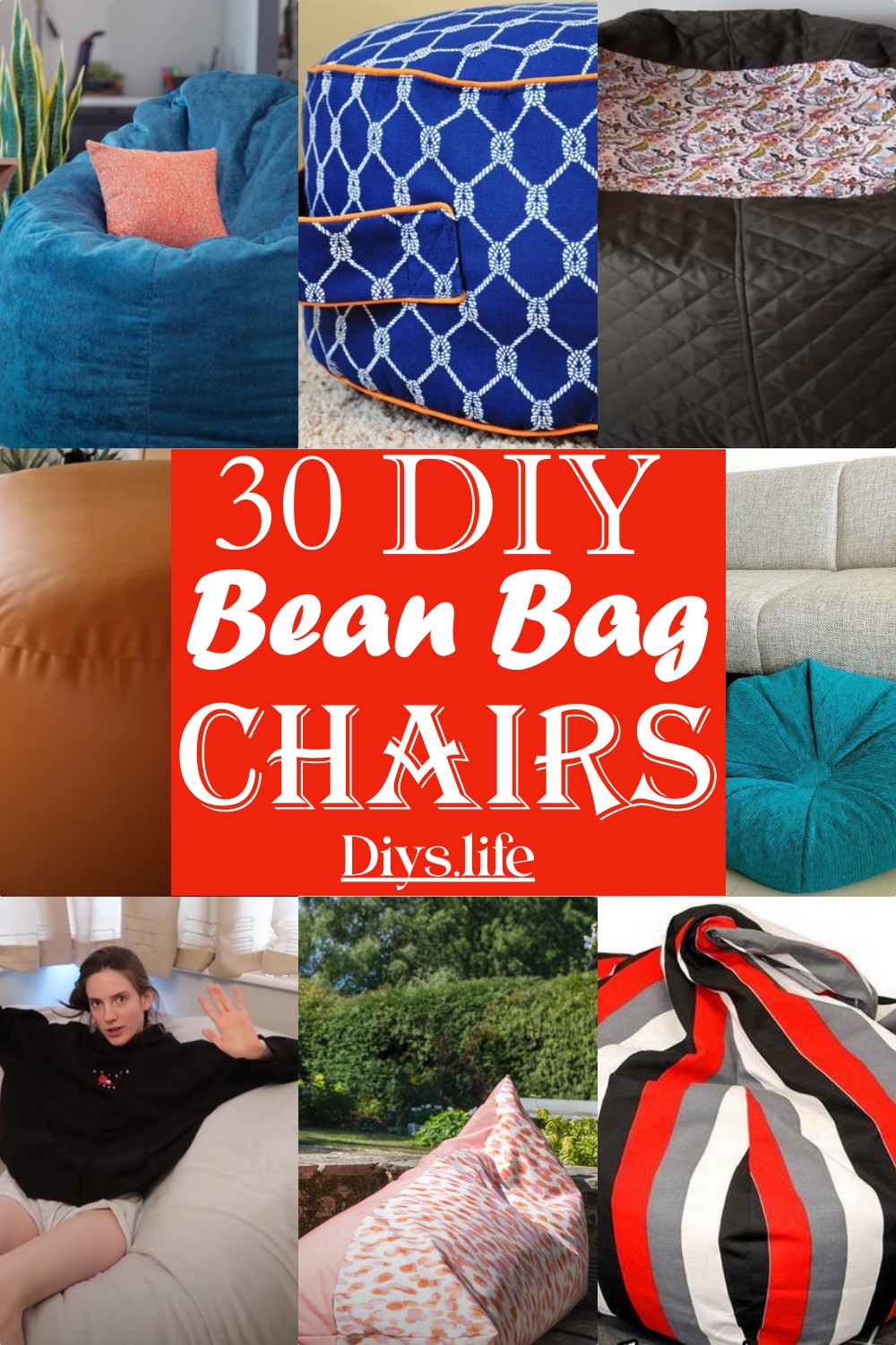 DIY Bean Bag Chairs 1