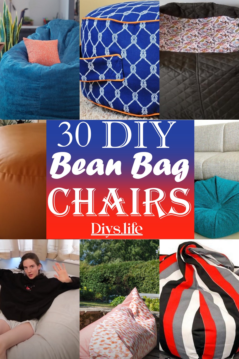 DIY Bean Bag Chairs