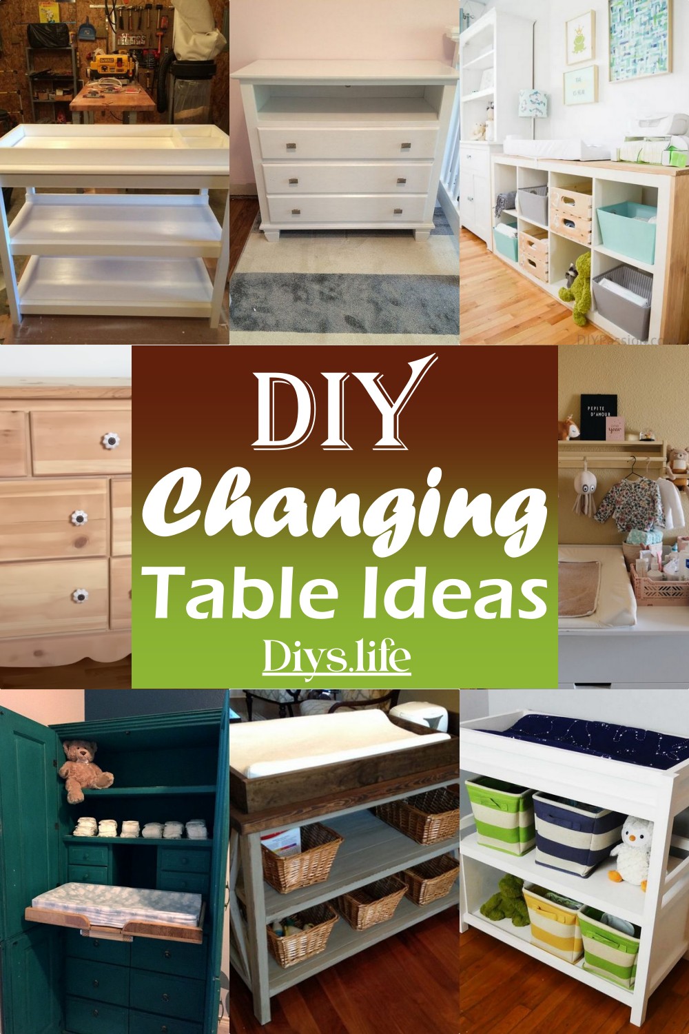 DIY Changing Table Ideas 1
