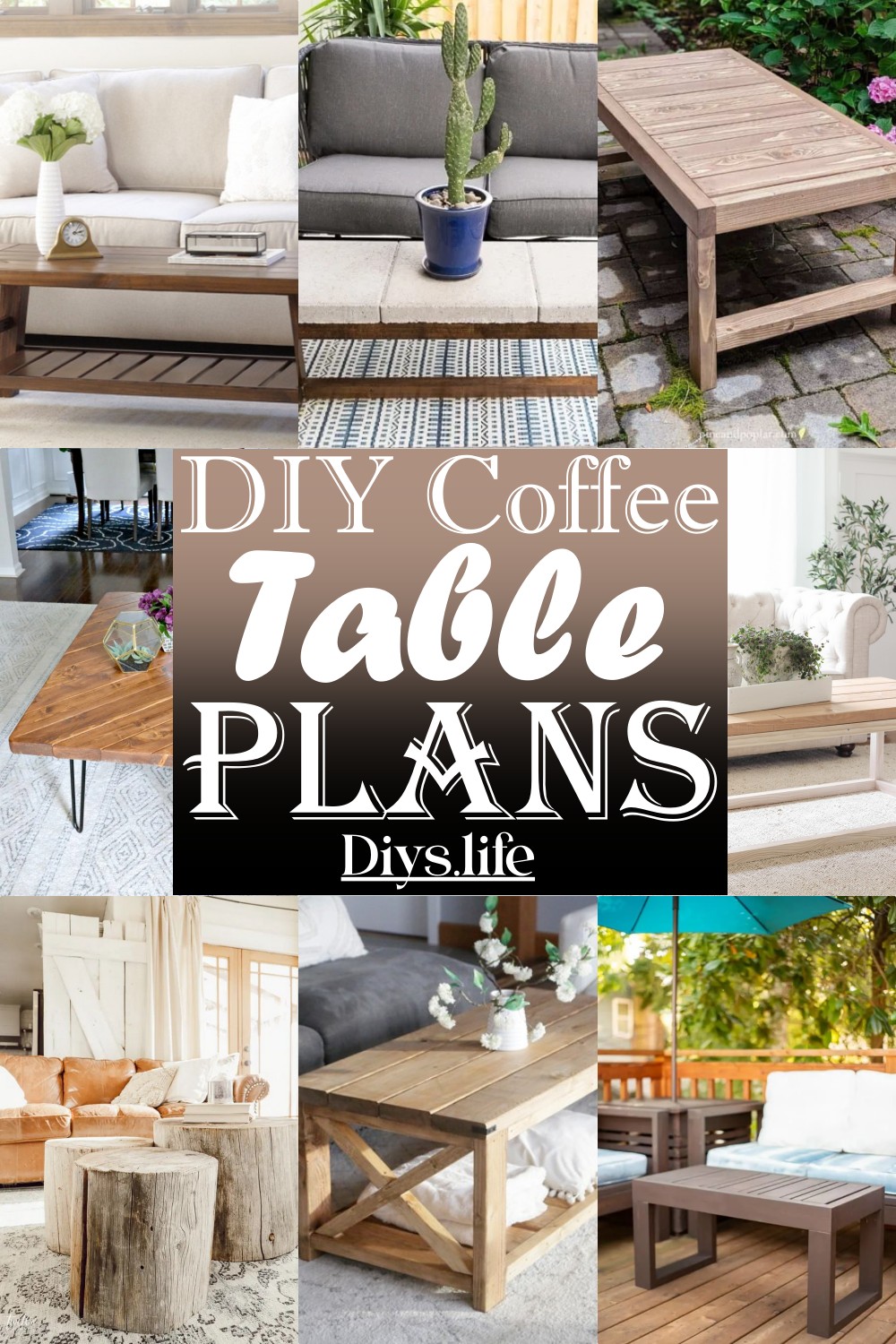 DIY Coffee Table Plans