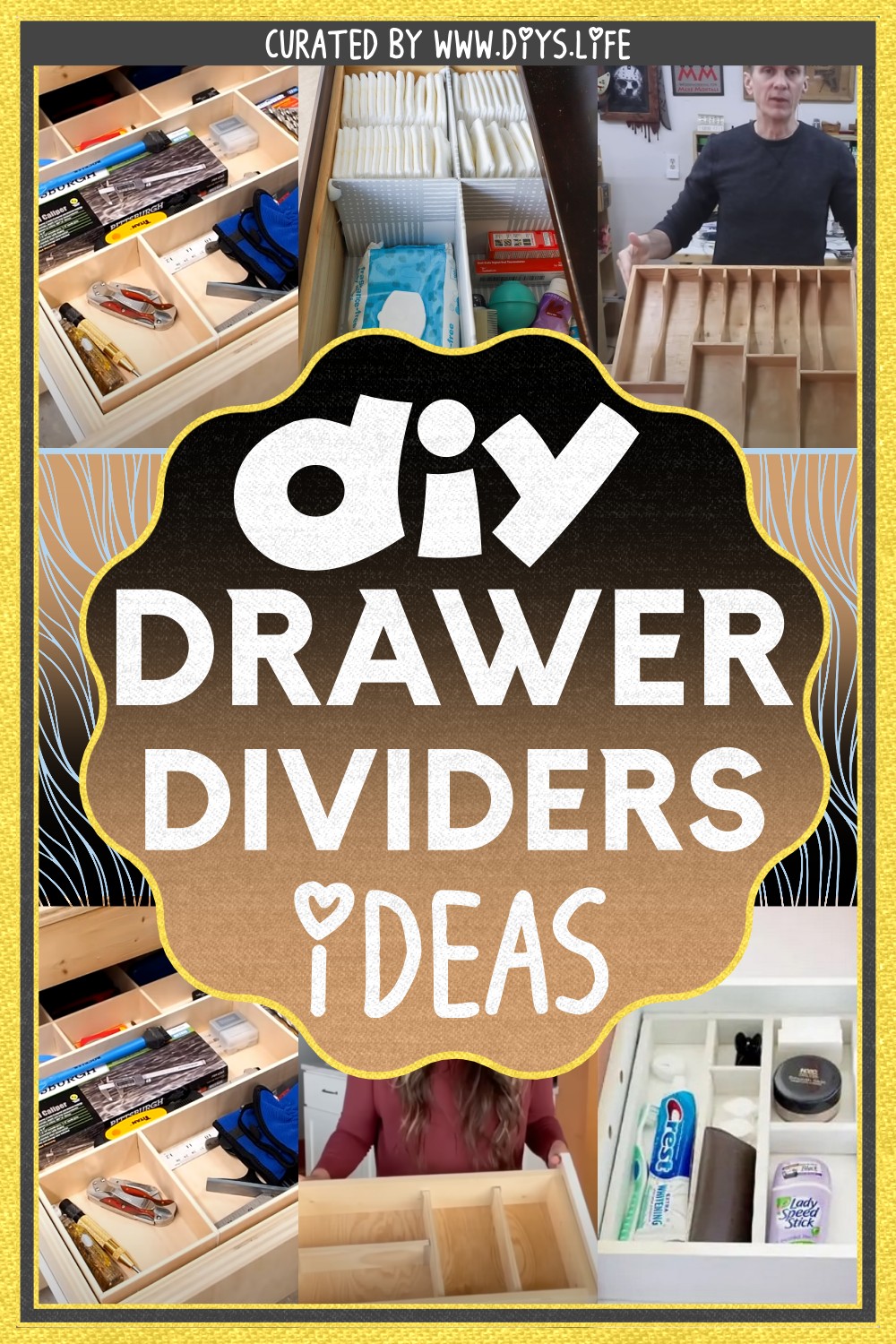 DIY Drawer Dividers Ideas For Organizing Your Drawers
