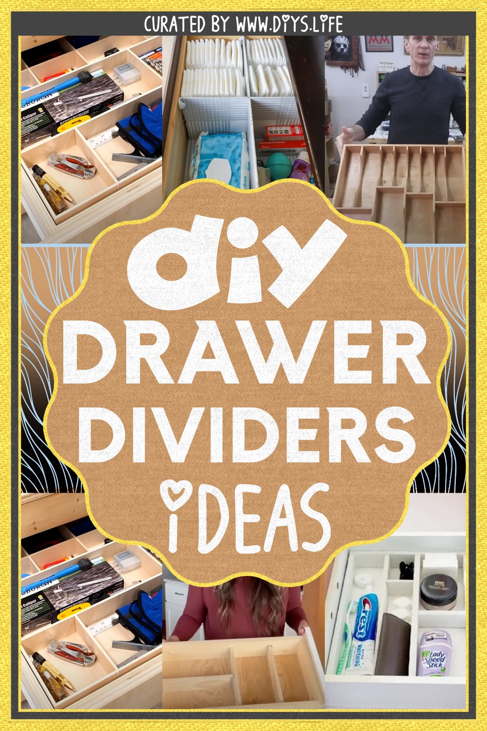 DIY Drawer Dividers Ideas
