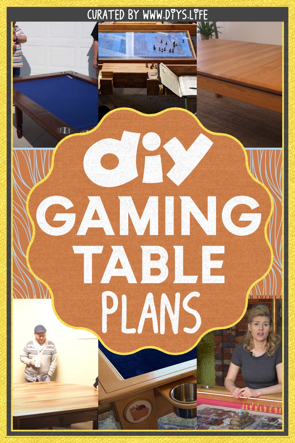 DIY Gaming Table Plans