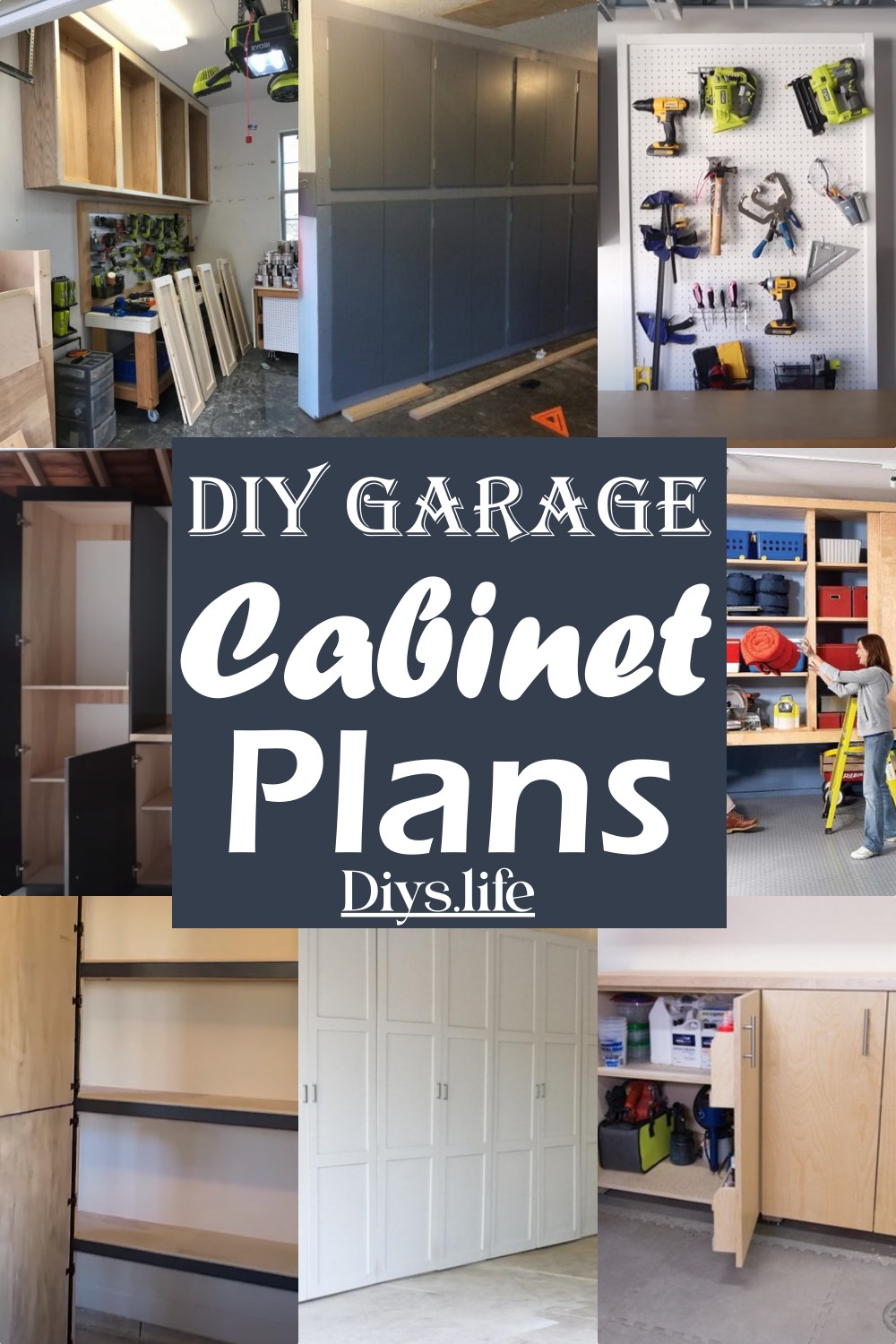 DIY Garage Cabinet Plans 1
