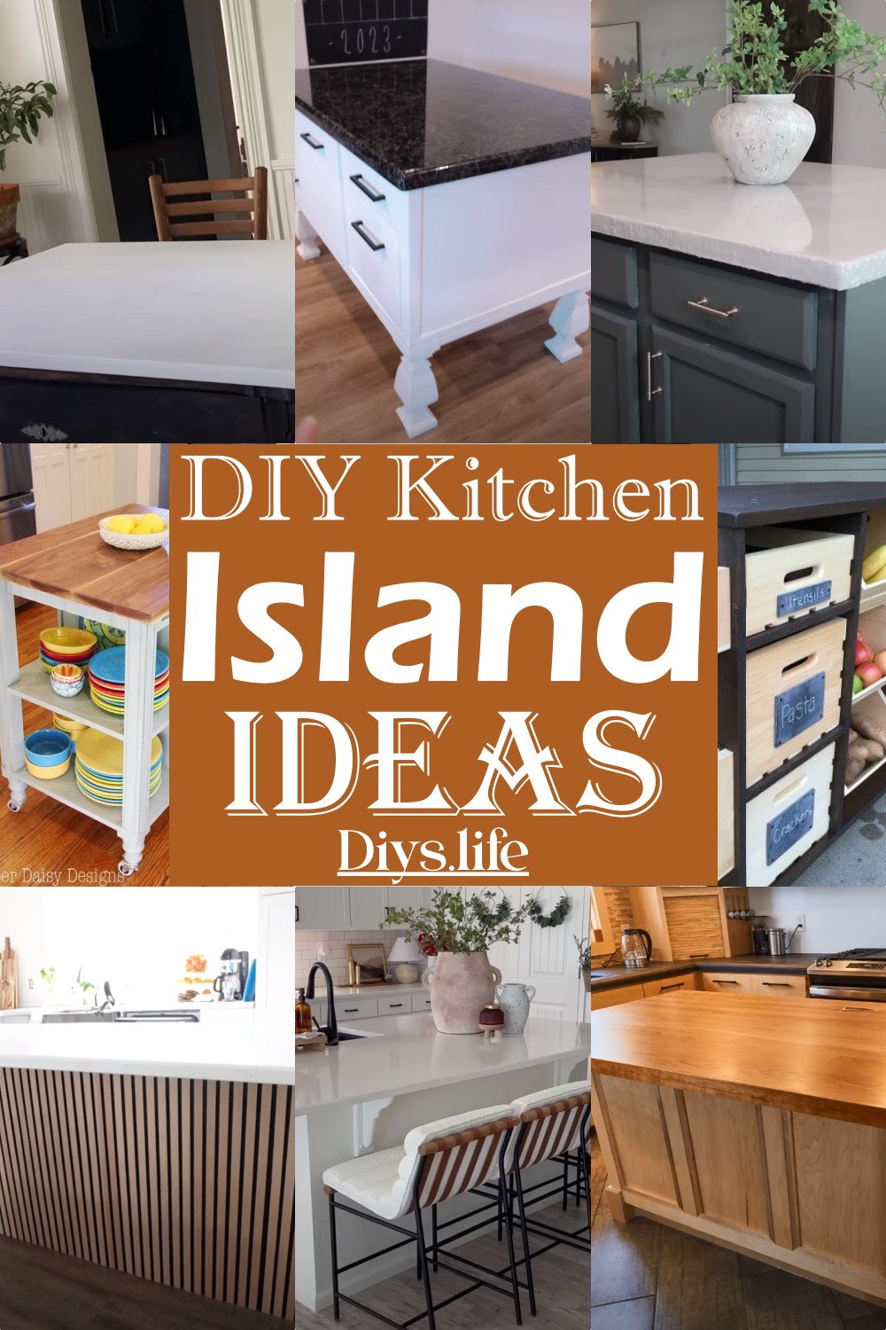 DIY Kitchen Island Ideas 