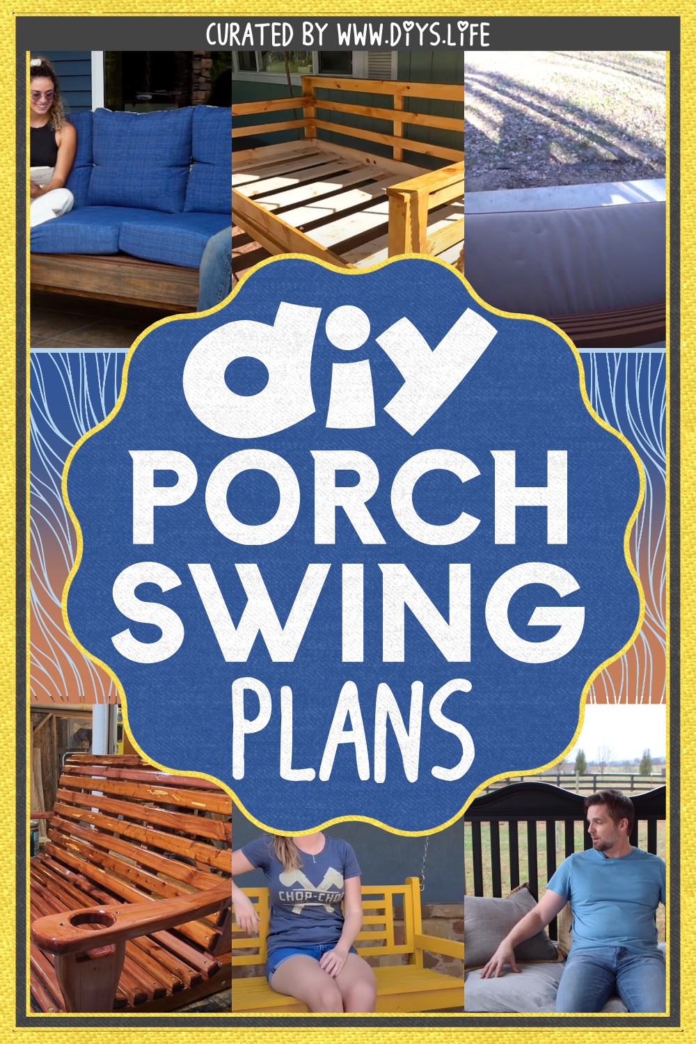 DIY Porch Swing Plans To Relax And Breathe Fresh Air 