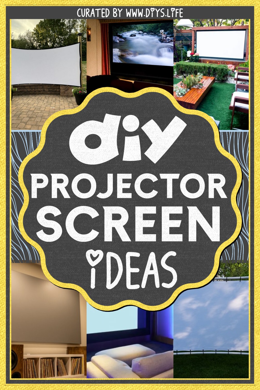 DIY Projector Screen Ideas