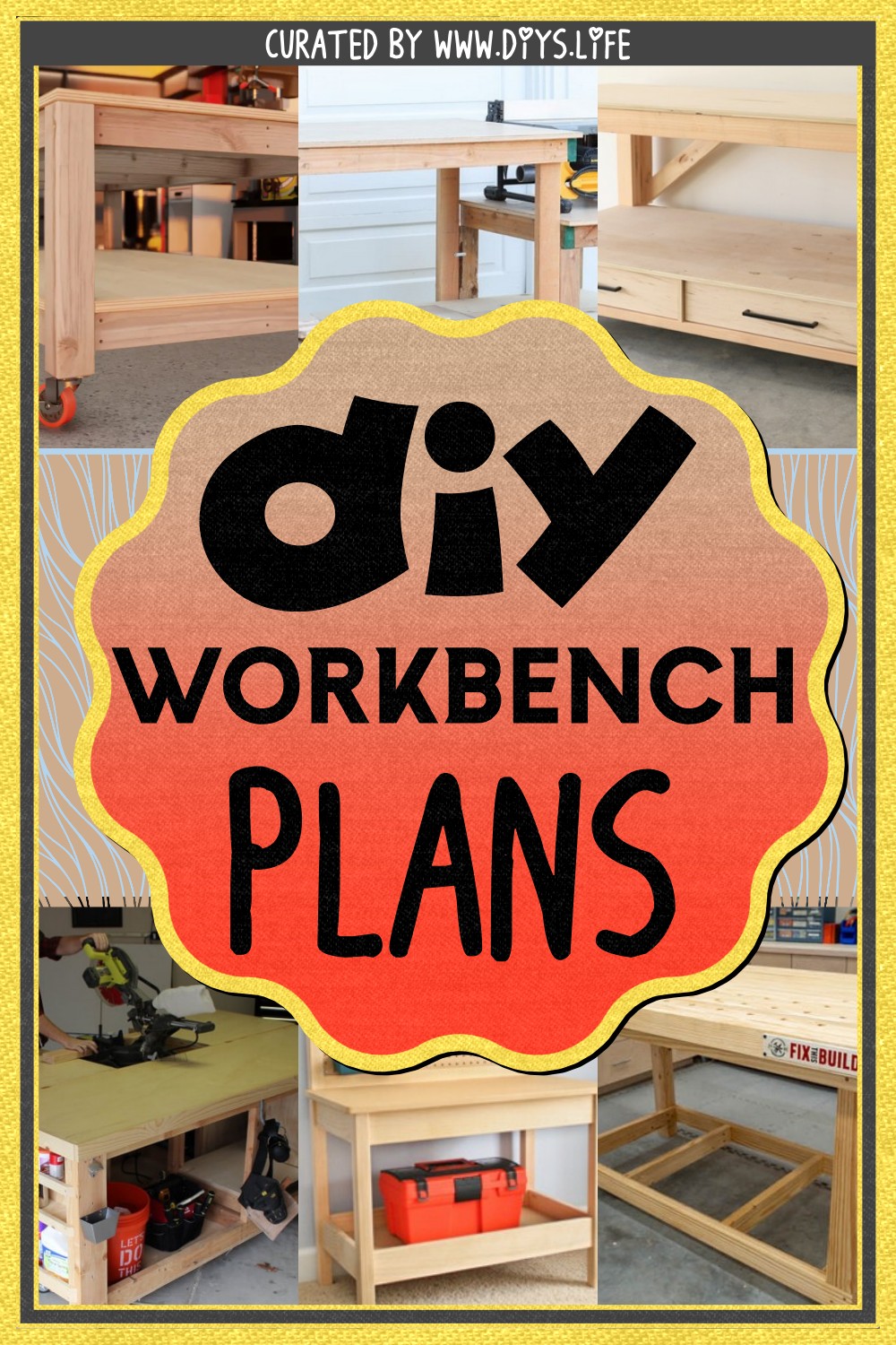 DIY Workbench Plans for woodworkers