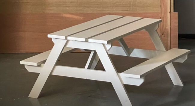 Easy Picnic Table Build with Free Plan