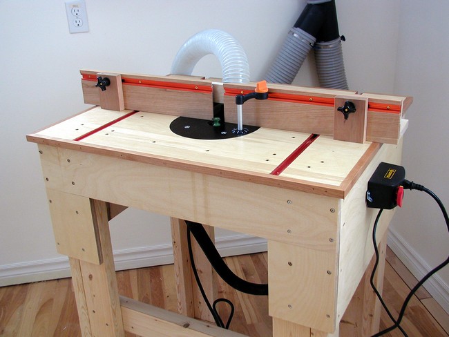 Router Table Plan