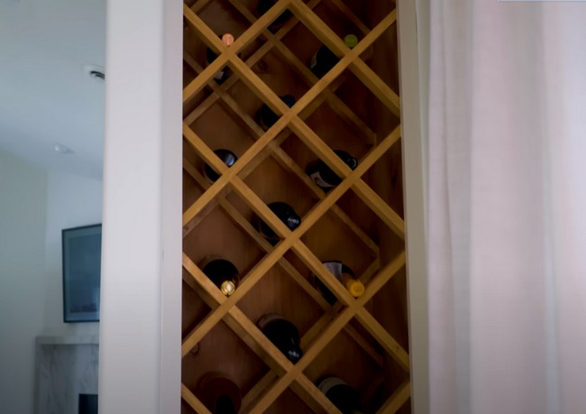 Surprised Her With Wine Cellar