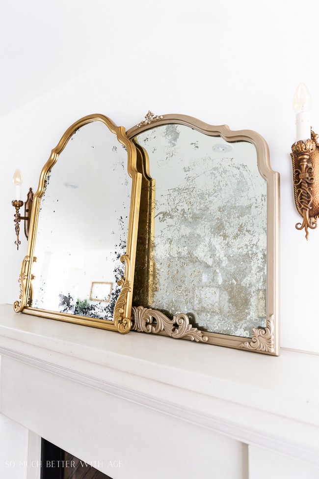 Anthropologie-Inspired DIY French Gold Mirror