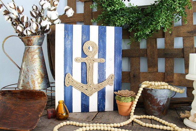 Cute Nautical Rope Decor For Your Home