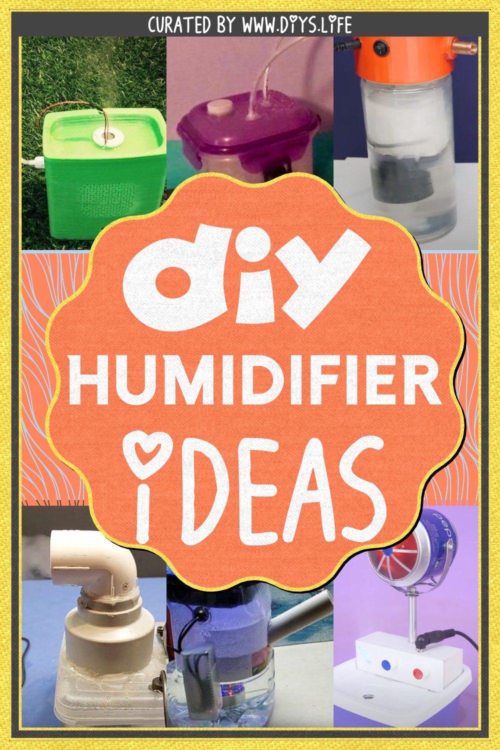 DIY Humidifier Ideas For Mist Making 