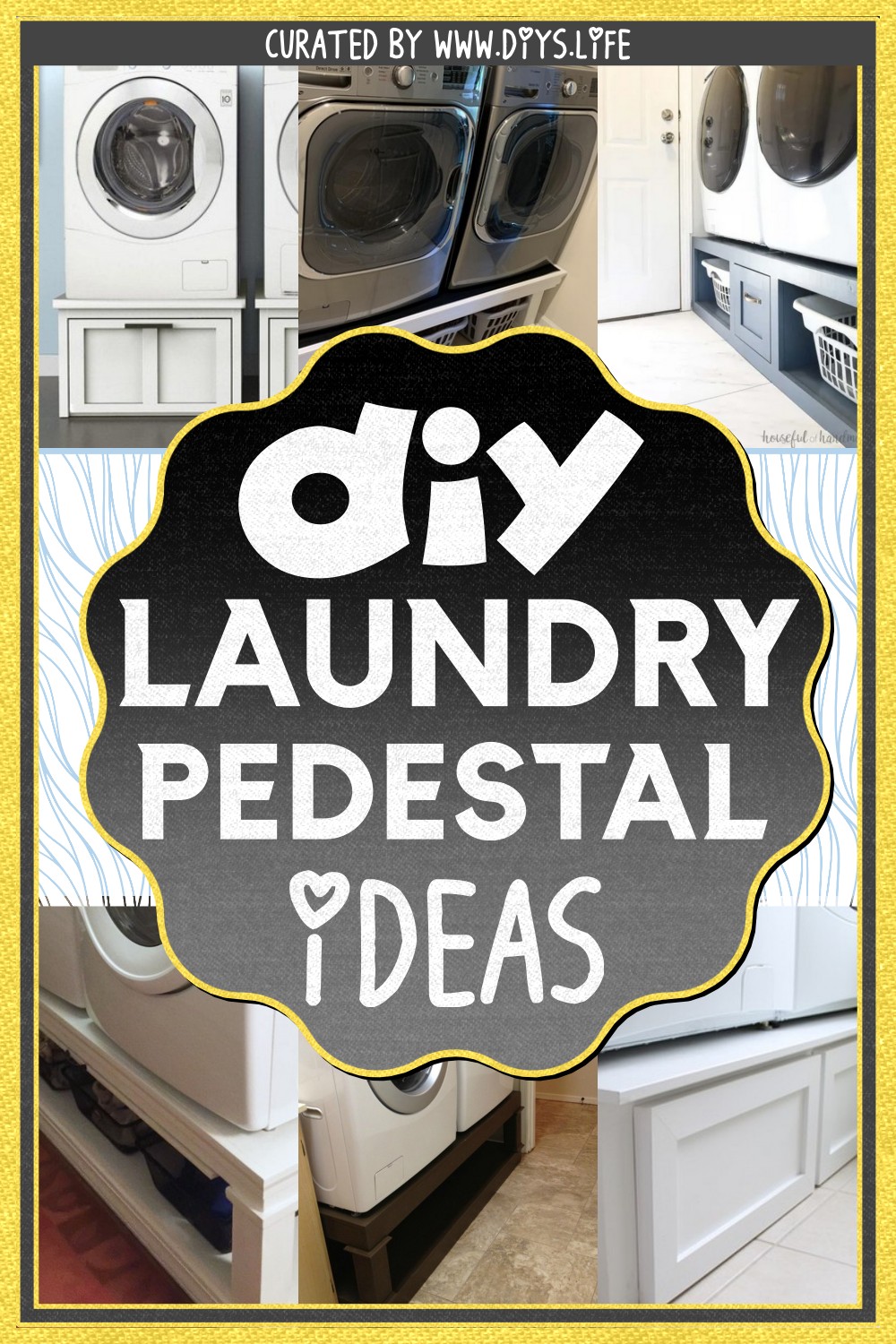 DIY Laundry Pedestal Ideas