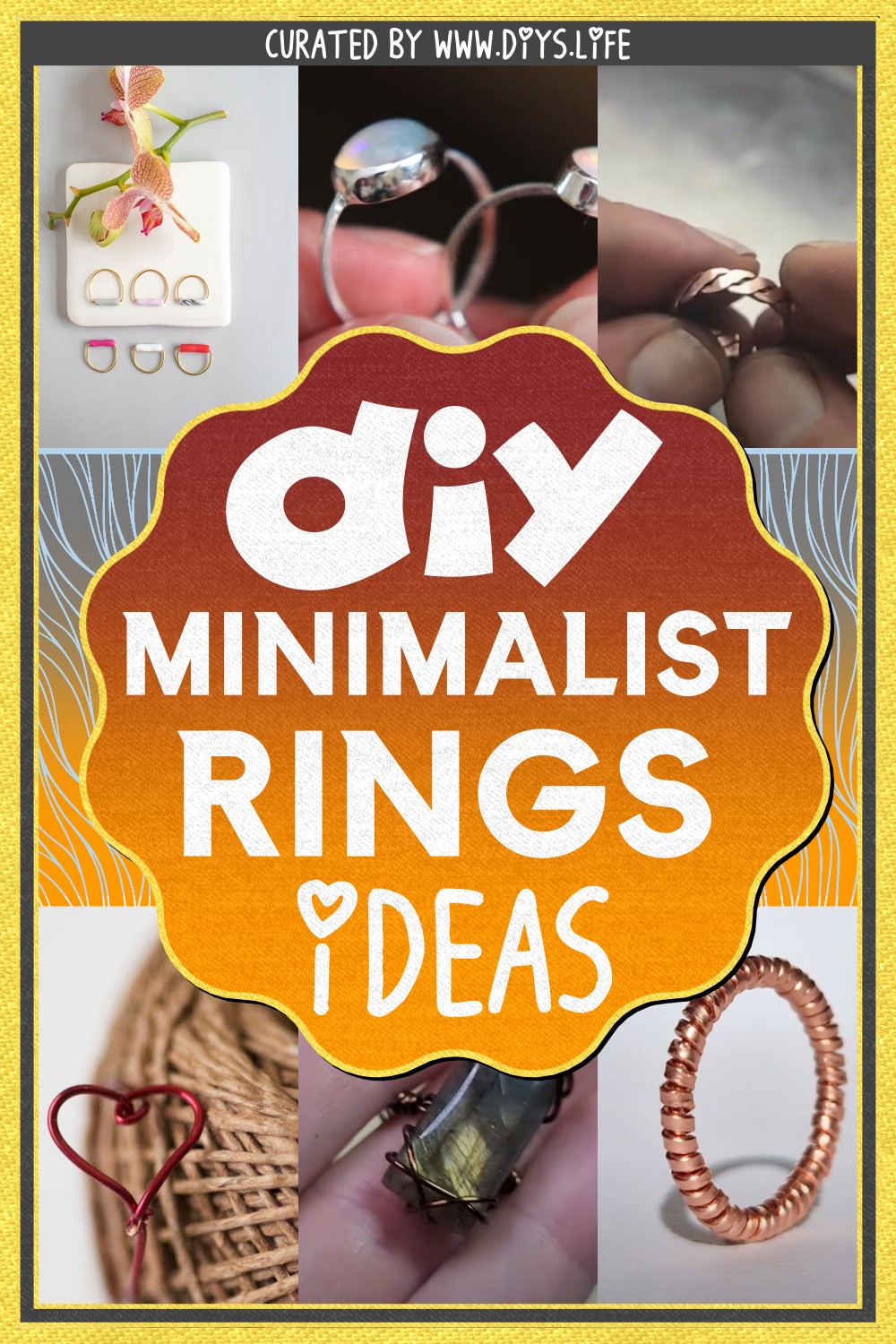 DIY Minimalist Rings Ideas