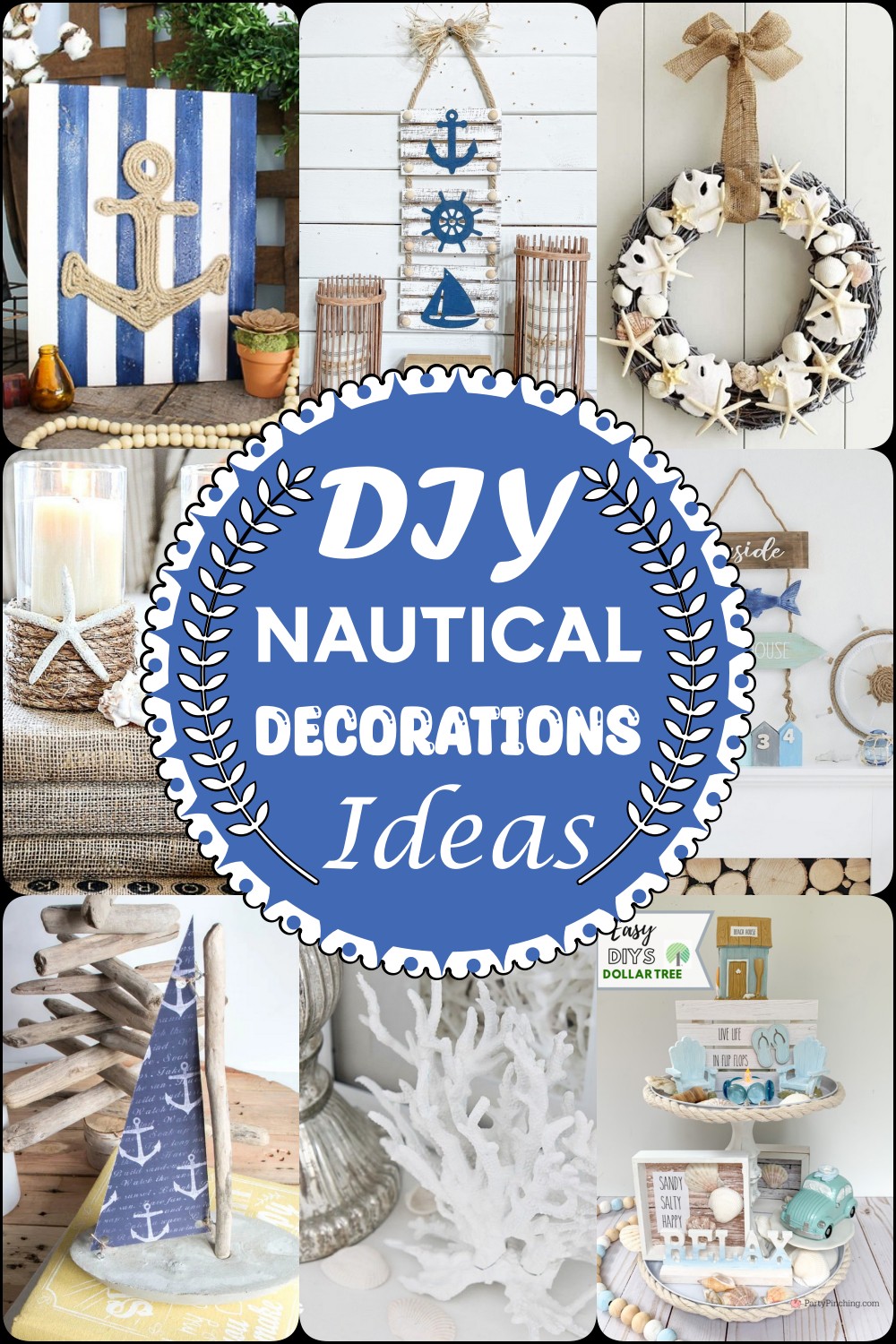 easy DIY Nautical Decorations Ideas 