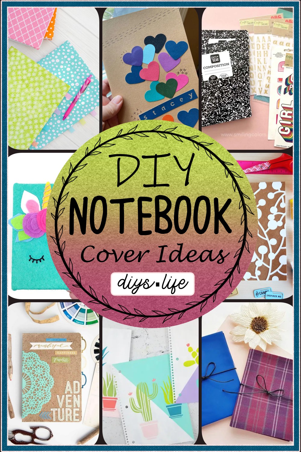 DIY Notebook Cover Ideas for everyone