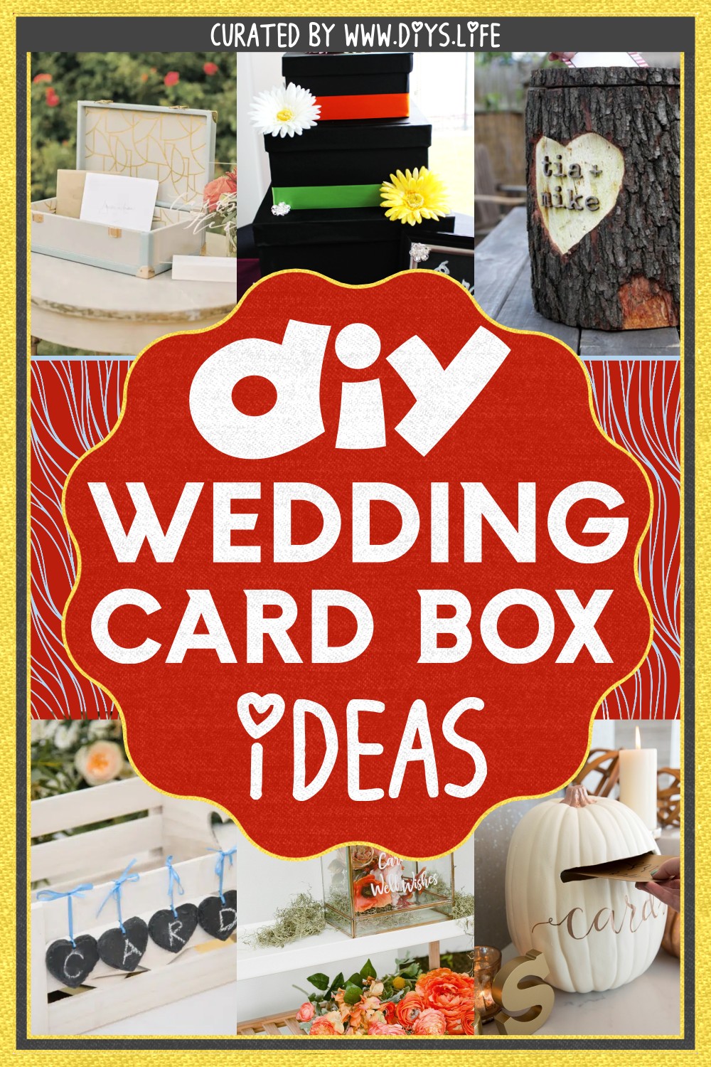 DIY wedding card box Ideas