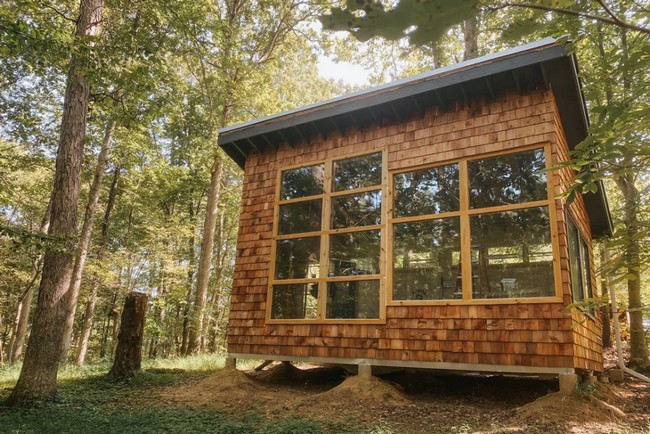 How A Self-taught Woodworker Built A Diy Cabin In 55 Days