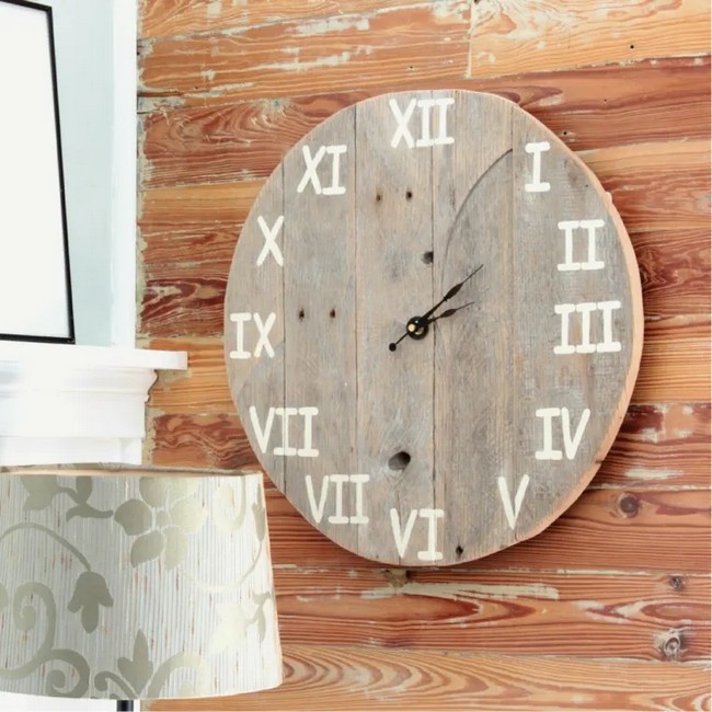 How To Make A Rustic time piece