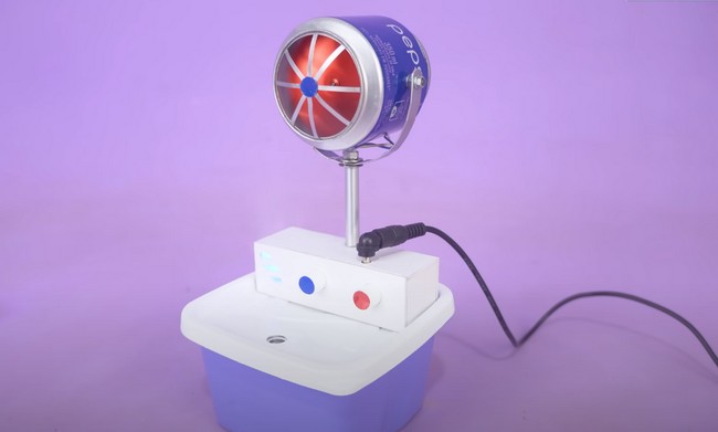 Make An Amazing Mini Humidifier Fan Recycling Soda Cans