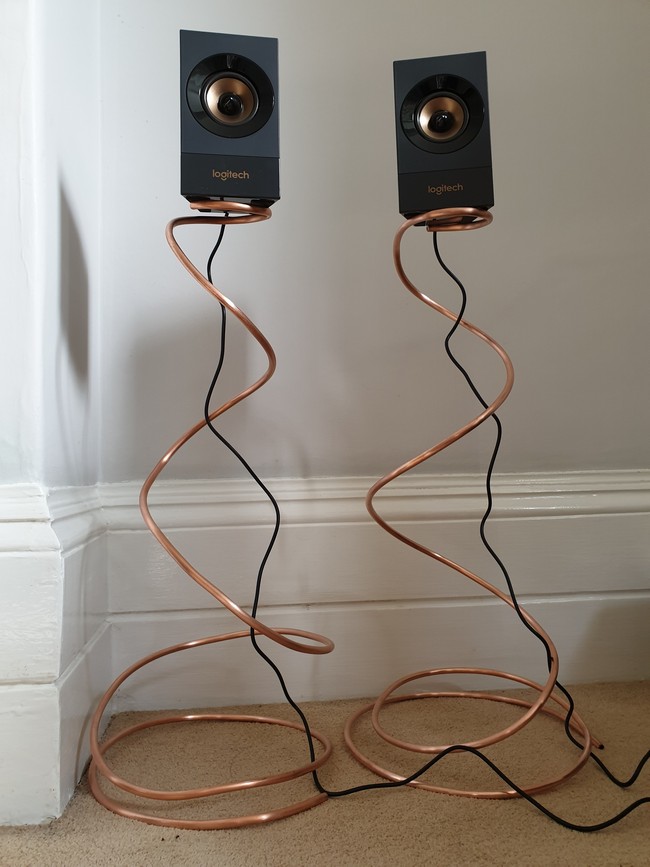 Make Your Own Adjustable Height Speaker Stands