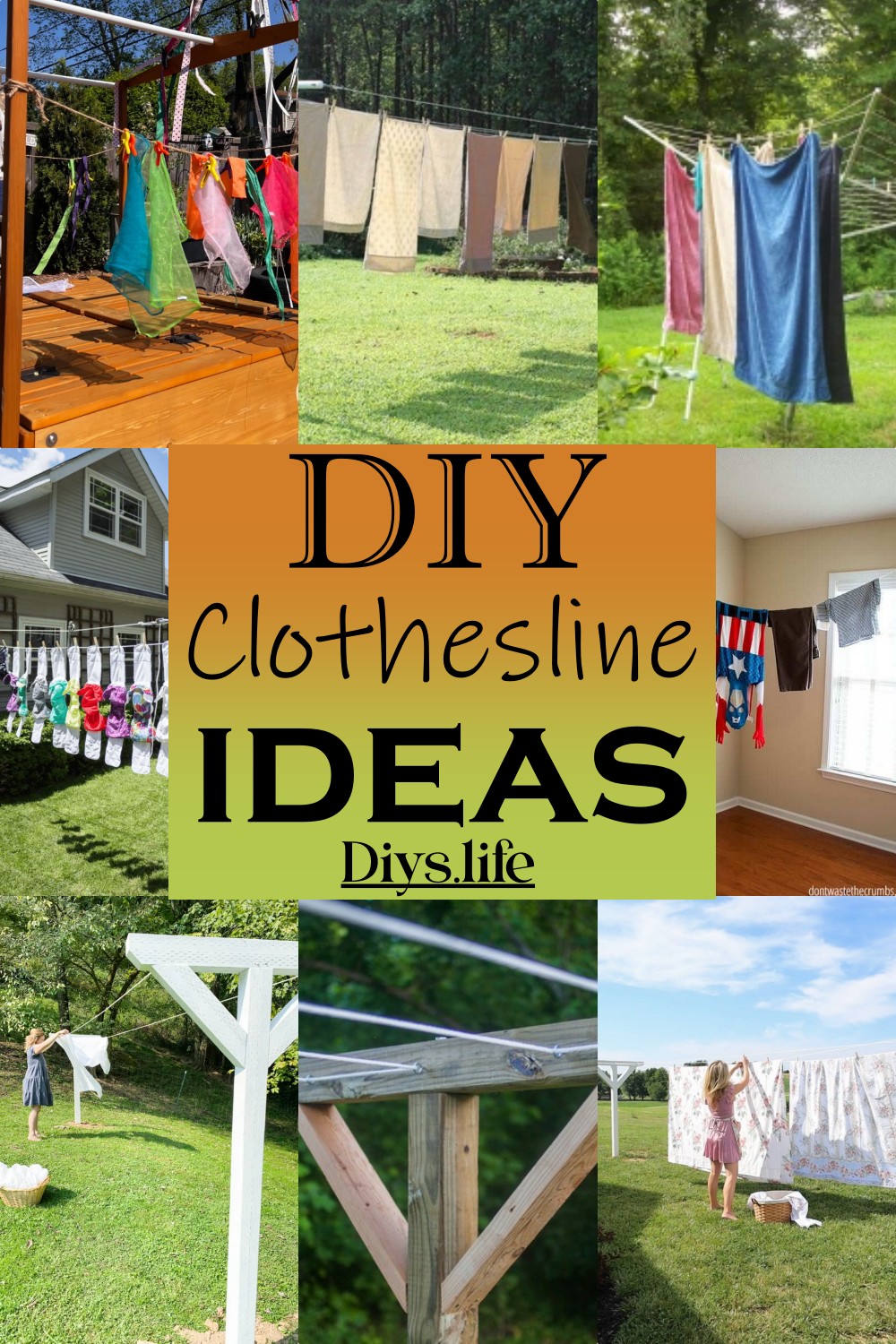 DIY Clothesline Ideas