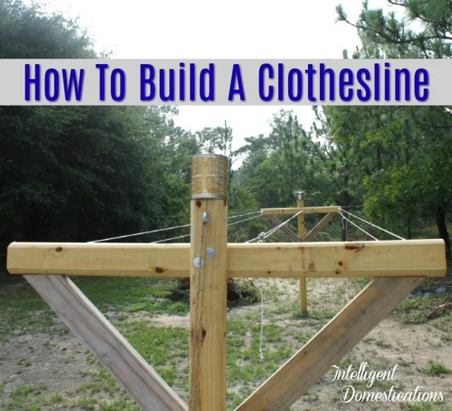 How To Build A Clothesline