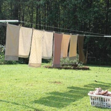 How To Install A Permanent Clothesline