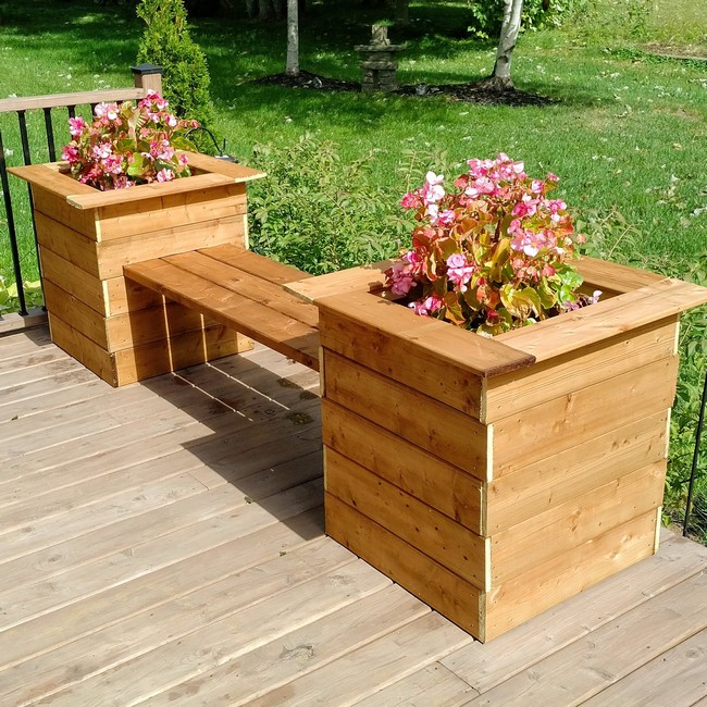 Simple Planter Bench
