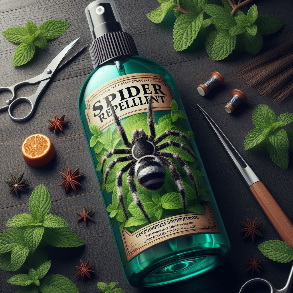 Spray for spider repelling 