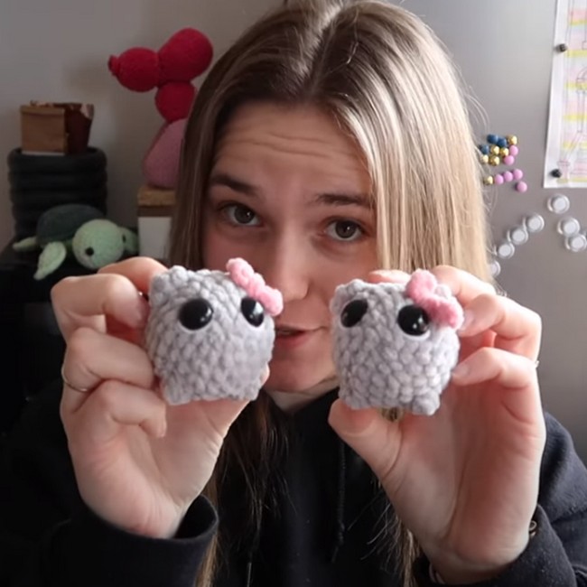 Crochet Sad Hamster Amigurumi Tutorial