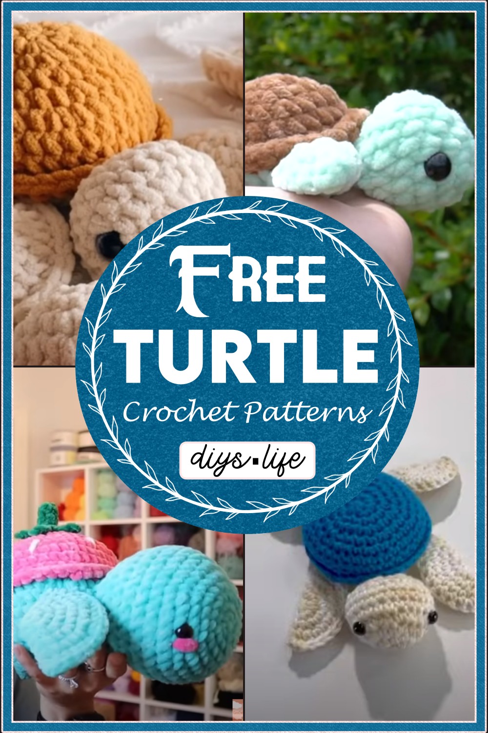 Easy Turtle Crochet Patterns