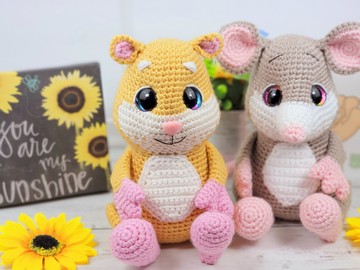 Free Easy Crochet Hamster Amigurumi Patterns